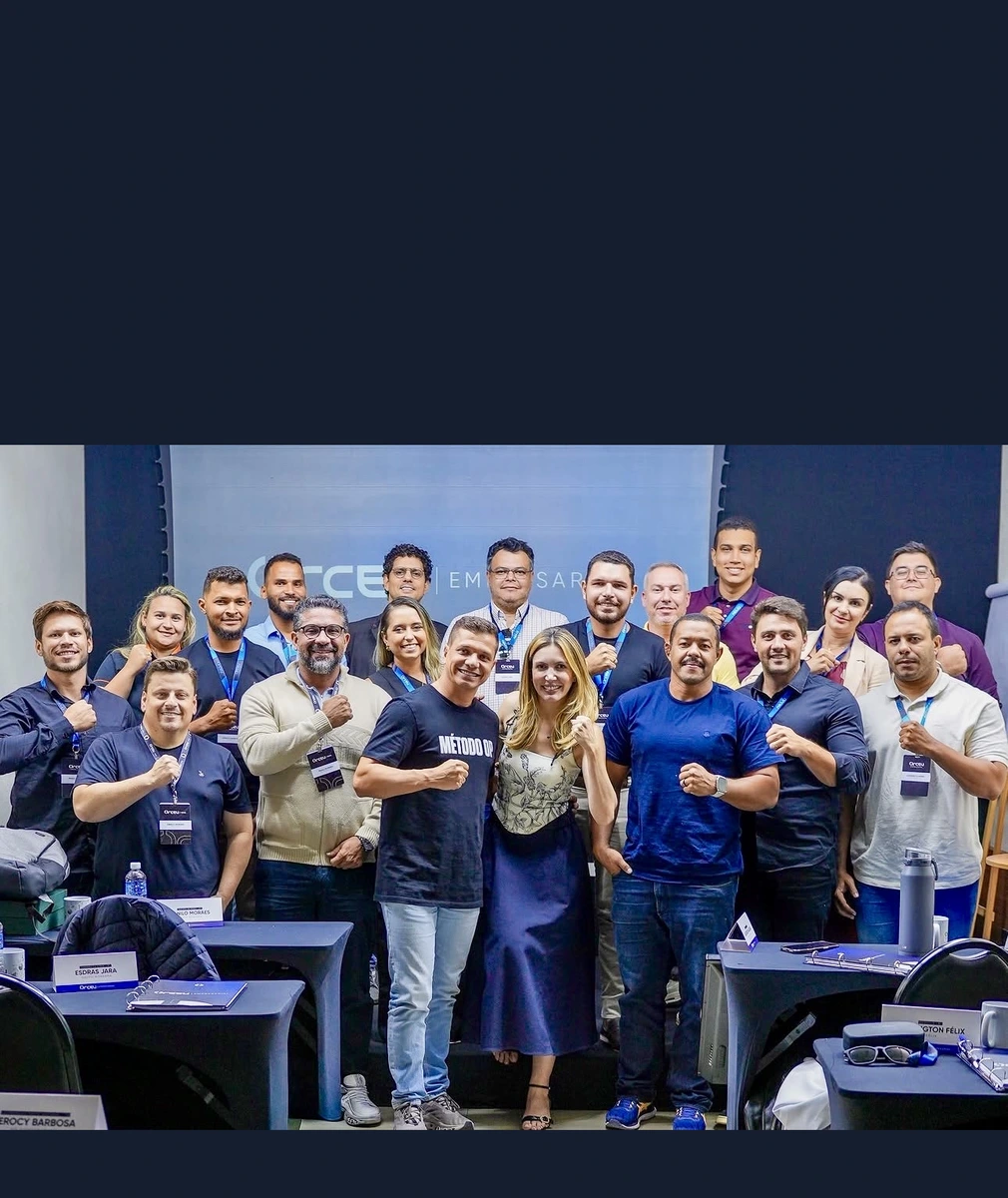 Turma de profissionais do ecossistema Orceu